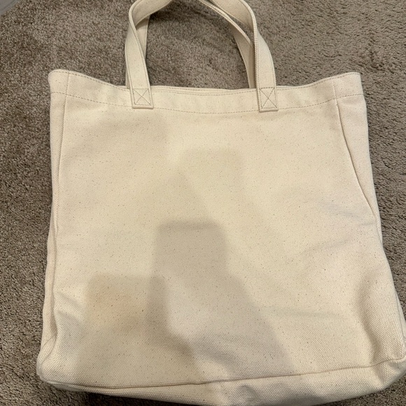 The Frye Company Canvas Tote Bag with Boot Design - Picture 2 of 3